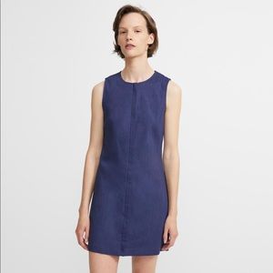 NWOT Theory Linen Easy Shift Dress sz 2
